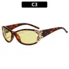 Estilo Europeo y Americano Mariposa de Metal Personalizada Gafas de Sol Modernas Versátiles Moda Retro Ojo de Gato Protección Solar para Vacaciones Gafas de Sol Transfronterizas
