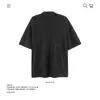 Camiseta de Algodão Puro com Estampa de Personagem Retrô da Marca Trendy de Peso Pesado 250g, Manga Curta, Nova, Caimento Solto, Top Transfronteiriço, Atacado