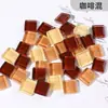 1kg 1cm Cristal DIY Mosaico Ladrilho Mancha Material de Partículas Pequenas Pintura Manual Infantil Pai-Filho