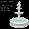 Decoración de patio estilo europeo, fuente de agua corriente, estanque de deseos para bodas, estanque de peces en terraza de jardín de villa, adornos para jardín exterior