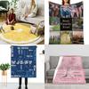 Mantas de Franela Personalizadas de Venta Caliente Transfronteriza para Amazon, Tapices, Cojines Decorativos, Manteles, Cortinas para Puertas, Impresión Digital OEM