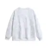 Moletom tie-dye de algodão chinês com gola redonda e mangas compridas para homens, jaqueta com gola canelada, jaqueta masculina de manga comprida, marca da moda Outono/Inverno 2026