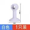 Topes de puerta sin taladro, almohadilla anti-colisión para puerta, parachoques de silicona para puerta para pared y suelo, soporte de puerta para baño