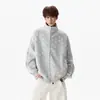 Sudadera Chaqueta Nueva Estrella Estampada Otoño/Invierno 2026 para Hombre, Moda Casual Tendencia High Street Americana Estilo Hong Kong Streetwear Abrigo para Hombre