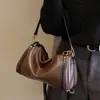 Nova Bolsa Feminina Simples de Inverno 2025, Grande Capacidade, Bolsa Transversal da Moda para o Dia a Dia, Versátil Estilo Coreano Bolsa de Ombro de Alta Qualidade