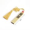 Memoria USB de Estilo Chino Logo Personalizado Venta al por Mayor 32g Celosías de Ventana Retro Monedas de Cobre Ruyi 128g Memoria USB Creativa para Regalo de Exposición