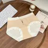 Nuevas bragas de algodón estampadas para mujer, alta elasticidad, transpirables, amigables con la piel, entrepierna extendida, bragas triangulares de algodón puro para mujer, al por mayor para mujeres