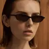 Gafas de Sol Ovaladas de Marco Pequeño Transfronterizas para Mujer, Gafas de Sol de Personalidad Estilo Europeo y Americano para Hombre, Gafas de Sol Retro Tiktok con Protección Solar