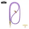 Cordón de alta gama original para teléfono móvil de 8 MM resistente para colgar en el cuello ajustable para exteriores anti-pérdida cuerda trenzada para muñeca dorada