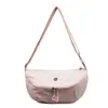 Bolso Ligero Sencillo para Mujer Moda Invierno 2025 Versátil Bolso Cruzado Diario para Compras Bolso de Hombro Color Sólido para Mujer