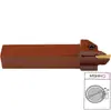 Soporte de herramienta para ranurado frontal CNC, herramienta de ranurado de acero para muelles, herramienta de corte exterior MGHH325, herramienta de sujeción para máquina, herramienta para torno CNC