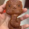 Pente de almofada de ar de sândalo verde dourado com desenho animado para enviar para meninas, pente pequeno de zodíaco fofo, pente de bebê, pente de presente, atacado de fábrica de pentes