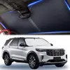 Cubierta Parasol para Parabrisas de Coche con Bolsa de Almacenamiento Pantalla Retráctil para Ventana Delantera Protector Visera Solar Cubierta Cortina