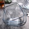 Fenix/Phoenix Tazón Transparente de Cristal Templado Tazón para Sopa Tazón para Postre Tazón para Ensalada de Frutas Vajilla Resistente a la Rotura Resistente al Calor
