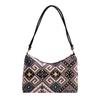 2023 nuevo bolso de hombro para mujer estilo étnico textura de lona duradero bordado bandolera bolso tote con cadena bolso de mujer