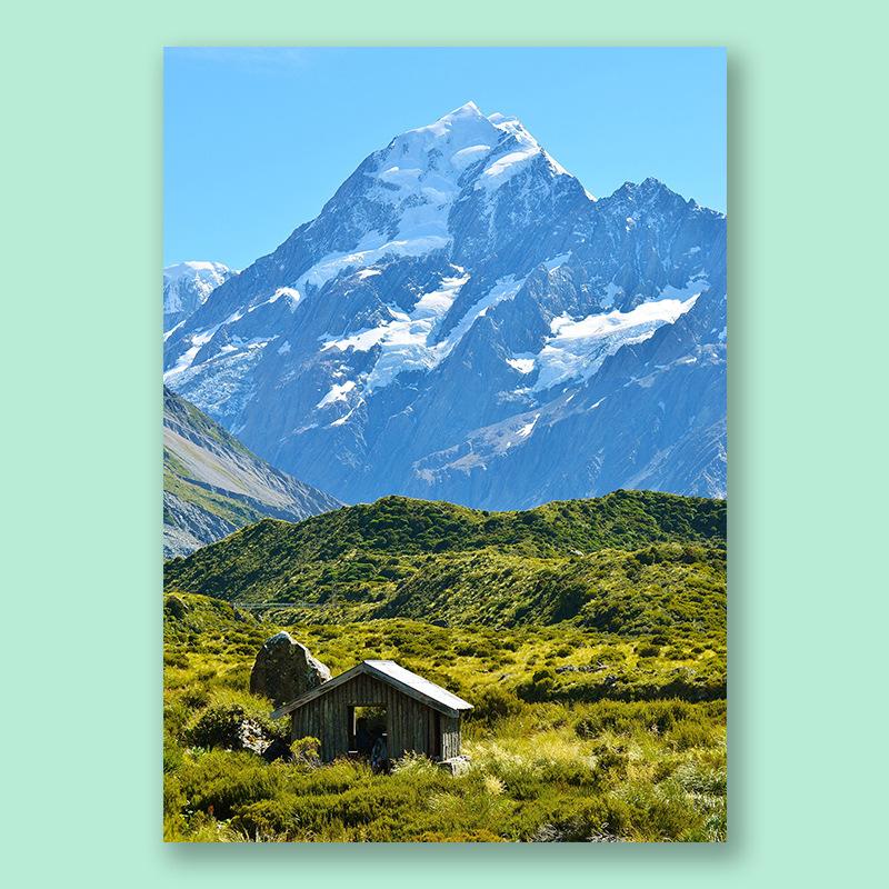 超好看！！无水印版理想生活国外风景摄影海报画桌面装饰画6送1