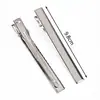 Pinza Metálica Cuadrada con Dientes, Pinza de Resorte Engrosada, Sujetador de Pasador Simple, Pinza de Pato, Accesorios para Hacer Pasadores de Joyería DIY