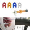 Bicicleta de montaña aluminio llave para núcleo de válvula de aire francesa colorida herramienta de instalación y extracción de núcleo de aire de cinco colores punto