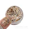 BRILHAR. Nail Art Material Retro Nanyang Estilo Outono Rock Peças Lantejoulas Misturadas Glitter Sudeste Asiático Reino Secreto Jóias