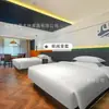 Meixiaju Hotel Furniture Quarto Padrão Conjunto Completo Pousada Hotel Cama Baú Armário de Chá Conjunto Completo Fábrica de Móveis Fixos