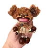 Muñeca de Cáscara de Fruta y Vaina de Frijol Kit de Materiales Hechos a Mano para Bricolaje, Muñeca de Vaina de Frijol Terminada, Colgante de Carrillón de Viento de Fruta