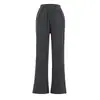 Pantalones Casuales de Estilo Americano tipo Papel Perezoso Verano 2025 Casual Cómodos Acampanados Pierna Ancha que Alargan las Piernas