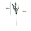 Impresión 3D Eucalipto Lujo Accesible Estilo Hoja de Dinero Flor para el Hogar Adornos de Interior Decoración de Mesa para Sala de Estar Flor Artificial Venta al por Mayor