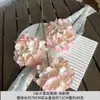 Flor de Hortensia Artificial de 3 Cabezas Pintura al Óleo Hortensia Decoración de Boda Flor Falsa Diseño de Habitación de Boda Arreglo Floral Línea Material de Flor Alto