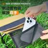 Bolso Cruzado de Almacenamiento para Exteriores Pequeño Silla Plegable Paso Silla Plegable Portátil para Camping Cola de Tren de Alta Velocidad Paso