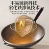 Ventas en Vivo de Ollas de Hierro Nitrurado Que No Se Oxidan Fácilmente, Sartenes Antiadherentes para Uso Doméstico, Ollas de Hierro Tradicionales Compatibles con Estufas de Inducción