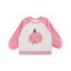 Sudadera con Mangas Raglán Estampada Linda y de Moda para Niñas Qiu Duo Meng 2026 Nuevo Estilo Primavera y Otoño Top de Dibujos Animados Elegante para Niños