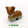 Portalápices de cerámica de estilo japonés para verduras y frutas, miniportapinceles, para gatitos, pequeños adornos artísticos creativos.