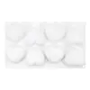 Molde para Bolo de Arroz Pode Cozinhar no Vapor Tigela Bolo Insetos Flores e Coelhos Suplemento Alimentar para Bebês Gelatina Pudim Molde de Gesso Branco