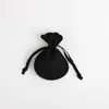 Bolsa de Joyería con Cordón, Bolsa de Joyería de Terciopelo, Bolsa de Almacenamiento para Anillos, Colgantes y Collares, Bolsa Pequeña de Tela, Bolsa Pequeña de Tela Personalizada