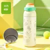 Vaso de agua estético de alta gama transfronterizo, lujo ligero y sofisticado, vaso térmico portátil de gran capacidad, vaso de mano de acero inoxidable 316