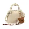 Bolsa elegante de alta qualidade bolsa de mão feminina bolsa quadrada pequena novo modelo 2026 bolsa transversal versátil da moda mini bolsa tote pequena