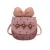 2026 Bolsita Linda de Flor con Lazo Nueva Moda Casual Versátil Bolso de Hombro Billetera para Monedas de Mujer Bolso Cruzado