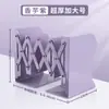 Soporte para Libros con Portalápices, Estantería Integrada, Estante de Almacenamiento de Libros para Escritorio, Soporte para Libros, Soporte de Libros, Estante de Almacenamiento, Soporte de Libros de Metal