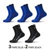 Calcetines de tubo medio para hombre, calcetines deportivos de algodón con letras, desodorantes para correr, ciclismo, fitness, baloncesto, comercio exterior, medias transfronterizas