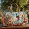 2026 Nueva Serie Transfronteriza Animal Caballo Bolsa de Viaje Acolchada Portátil de Corta Distancia Multifuncional Bolsa Deportiva para Fitness