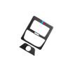 Adecuado para BMW G01G02X3X4 fibra de carbono pegatina de ventilación trasera de aire acondicionado modificación interior del coche (18-20) años