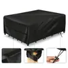 Venta Caliente Transfronteriza Cubierta Antipolvo para Mesa de Exterior Impermeable Cubierta para Muebles de Jardín Cubierta para Mesa Silla Sofá Tela a Prueba de Manchas a Prueba de Polvo