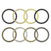 Accesorios de hardware para equipaje, diámetro interior de 5 cm, anillo de metal, anillo circular de hierro, junta tórica, anillo de metal.
