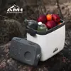 Caja Térmica de 8L 28L para Camping al Aire Libre Refrigerador Portátil Puesto Comercial Enfriador de Cubitos de Hielo Caja Enfriadora para Pesca