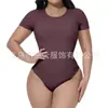 Talla grande transfronteriza con Almohadilla en el Pecho Fuerte Moldeado de Vientre y Levantamiento de Cadera Ropa Moldeadora de Cuerpo Sin Costuras Ajustada al Cuerpo Se puede usar por dentro y por fuera