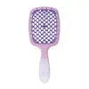 Nuevo Peine de Masaje sin Nudos Guangzhou Wanmei Peine para Peinar Cabello Liso Peine Calado Gradiente Mate Red de Malla Peine Calado