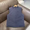 Alternativas plus size para roupas de exterior, novidades para outono e inverno, à prova de vento, repelente à água, para usar em camadas, colete, colete acolchoado de algodão, colete, homens e mulheres