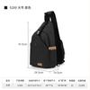 OSOCE Bolsa de Peito Britânica Masculina Alta Sensação Moda Bolsa de Ombro Transfronteiriça Casual Simples Multifuncional Bolsa de Cintura de Viagem