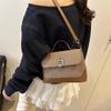 2025 Nueva Moda Color Contrastante Bolso de Axila Estilo Coreano Simple Elegante Moderno Bolso de Hombro Estilo Occidental Retro Hermoso Bolso Cruzado