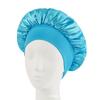 Touca de Cetim de Borda Larga e Alta Elasticidade Transfronteiriça da Amazon para Salão de Beleza Feminino, Chapéu para Cuidados com o Cabelo, Touca para Confinamento/Quimioterapia